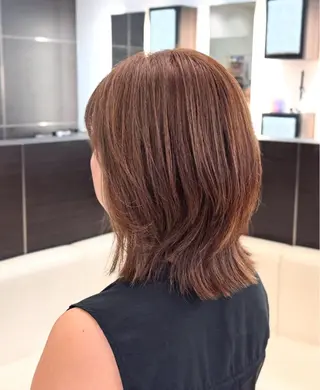 ミディアム visage ももかのヘアスタイル