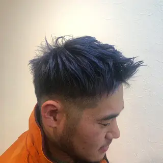 カラー メンズ 無料カットモデル募集 BLINK京橋店のヘアスタイル