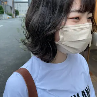 ミディアム ナギサ/ 大分森町のヘアスタイル