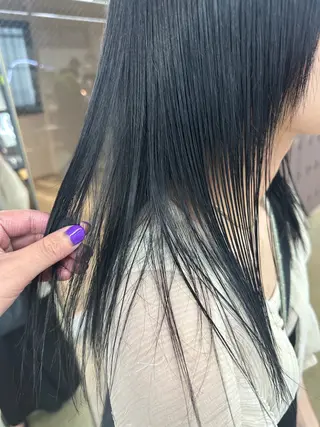 ロング カラー myu 🐈‍⬛のヘアスタイル