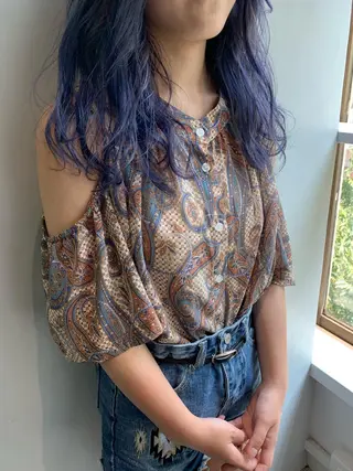 ロング カラー 怪我のため6月末 復帰予定田中瑞希🍃のヘアスタイル