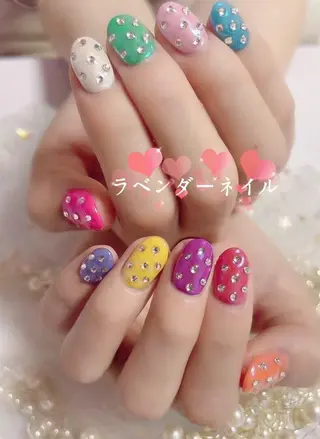 ネイル ラベンダー💖日暮里 ルル💖ネイルのネイルデザイン