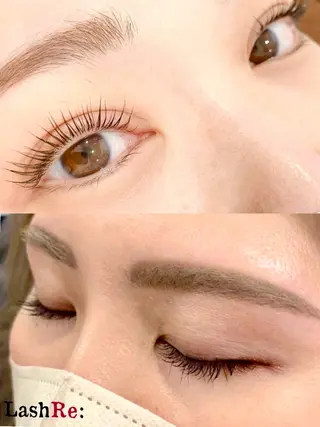 アイブロウ Lash Re：のマツエク・マツパデザイン