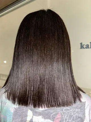 ミディアム 早瀬 愛美のヘアスタイル