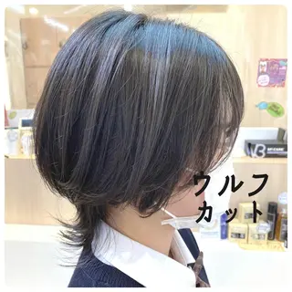 ショート アイブロウ レイヤー/艶カラー 奥野恭平のヘアスタイル