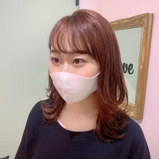 ミディアム カラー 🕊️ HONOKAのヘアスタイル