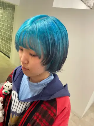 ショート _WHITE 佐伯 碧のヘアスタイル