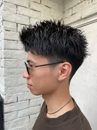 メンズ 大阪美容師 井上智博のヘアスタイル