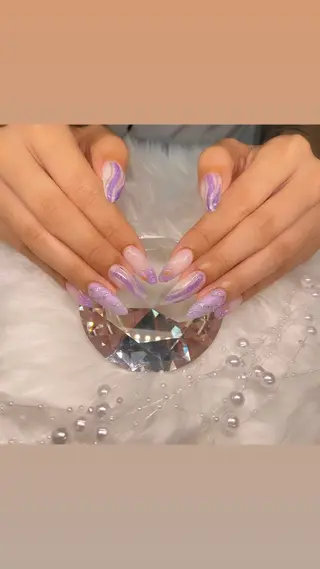 ネイル ハイビスカス ネイルサロンのネイルデザイン
