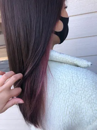 ロング カラー ayumi ／透明感カラーのヘアスタイル
