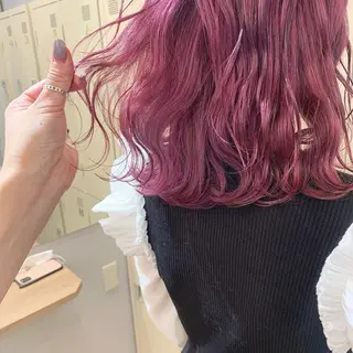 ロング カラー ヘアアレンジ 代表🎀 ふわモテ愛 され髪🩷yumiのヘアスタイル