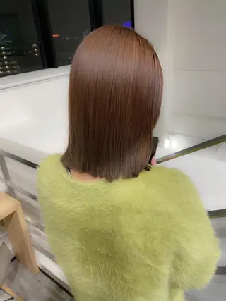 ショート カラー ヘアアレンジ アイブロウ ミニボブ/ブリーチ 🌈MISATOのヘアスタイル