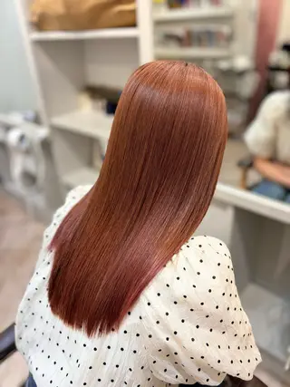 セミロング 藤井 ユウキのヘアスタイル