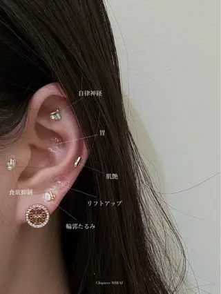Chipieee MIRAIのネイルデザイン