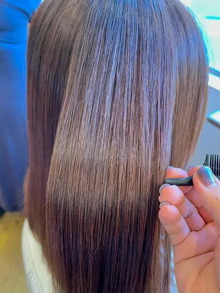 ロング 透明感カラー 大貫怜司のヘアスタイル