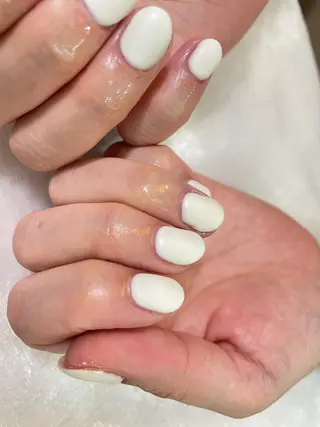 ネイル はばすみれ🎀ﾈｲﾙ 光ﾌｪｲｼｬﾙ ﾍｱのネイルデザイン
