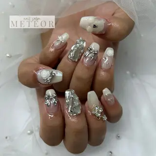 ロング METEOR💫 staffのネイルデザイン