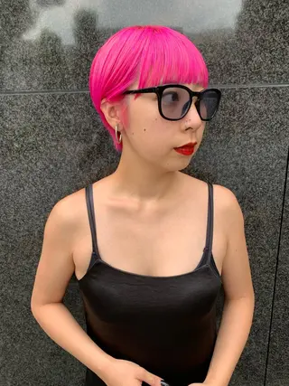 ショート 【ロングウルフカット 姫カット】伊藤裕哉のヘアスタイル