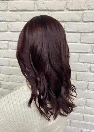 ミディアム カラー ヘアアレンジ 🎧ayaka/ボブ /透明感カラー🩵のヘアスタイル