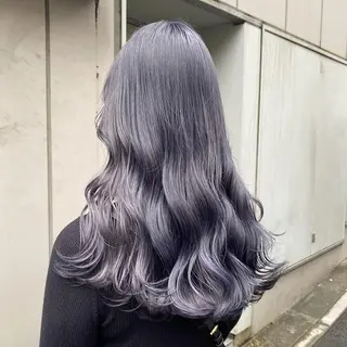 カラー ロング 縮毛/ダブルカラー 🦋ベージュヘア🦋のヘアスタイル