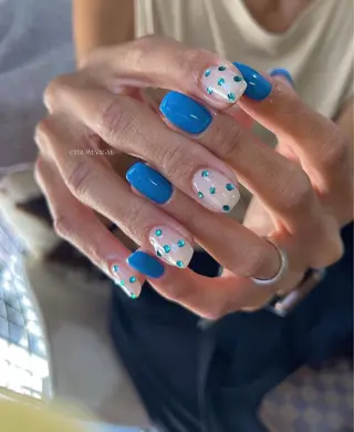 ネイル わたなべ ちかのネイルデザイン