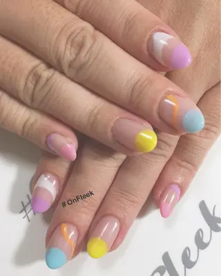 ネイル NailSalon ＃OnFleekのネイルデザイン