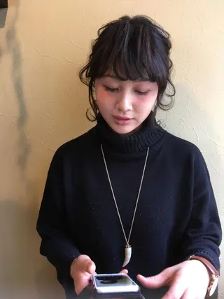 ミディアム ant’ten 宮川 俊裕のヘアスタイル