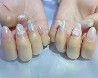 ネイル crystal ⭐︎ colorのネイルデザイン