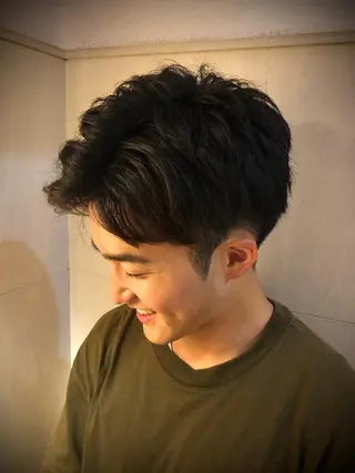 ミディアム 横浜 カット全般 大槻のヘアスタイル
