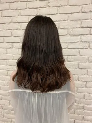 セミロング パーマ ✨️今だけ無料✨️ 鶴田みなみのヘアスタイル