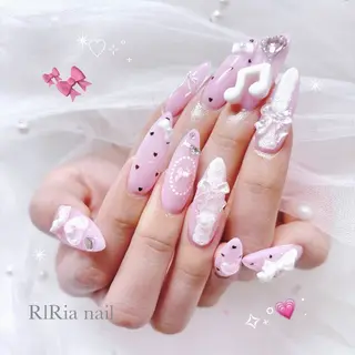 ネイル 🎀RINA RIrianailのネイルデザイン