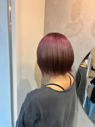 ミディアム 石井綾華🩰 ブリーチモデル募集✨のヘアスタイル