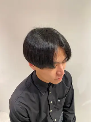 ショート カラー パーマ ヘアアレンジ メンズ パーソナルカラー合わ せたカラー🤍なつみのヘアスタイル