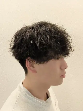 メンズ 廣多 克哉のヘアスタイル