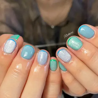 セミロング ネイル richeri beautyのエステ・リラクイメージ