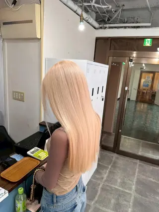 ロング カラー ALLEN hair 梅田店のヘアスタイル
