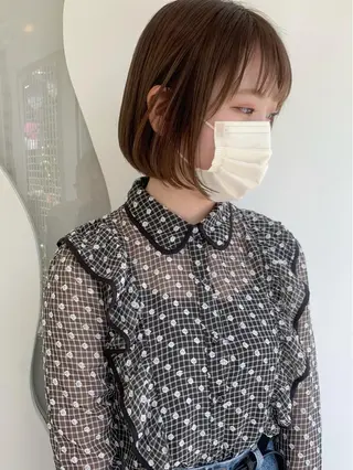 ショート 【ボブ/個室サロン】 癒し空間mimuraのヘアスタイル