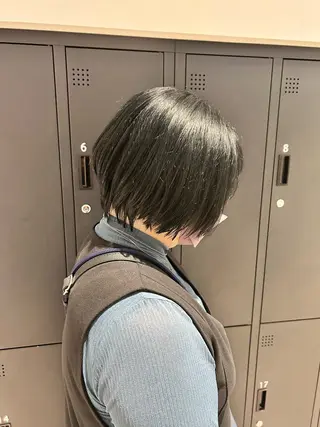 ショート EMANON 池袋西口所属・似合わせボブ🫧 丸みショート藤本のヘアスタイル