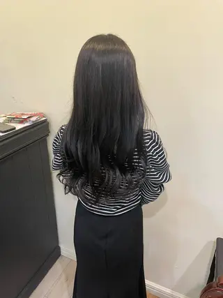 セミロング カラー Hika.ハイトーン 髪質改善🩵ᩚ🫧のヘアスタイル