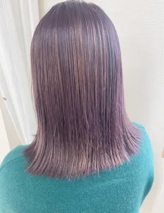 ミディアム カラー est hair &beautyのヘアスタイル