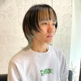 セミロング カラー メンズ 🔥メンズショート 職人🔥大澤龍也のヘアスタイル