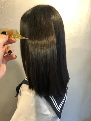 ミディアム ベイリコルド　アトリ 店長　宮城一真のヘアスタイル