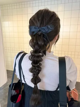 ヘアアレンジ Ayano‪‪🎀似 合わせ×透明感🎀のヘアスタイル