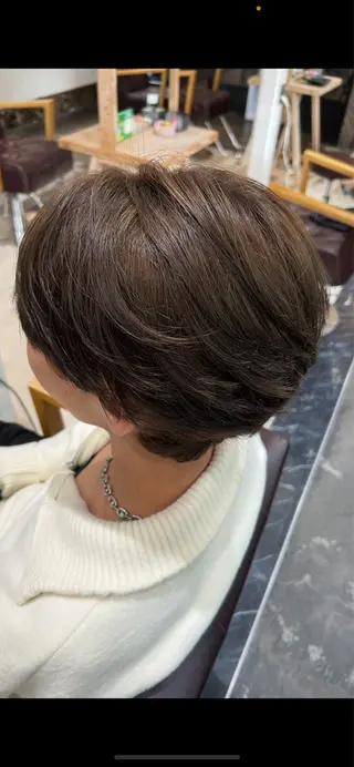 カラー メンズ 松波 慧太のヘアスタイル
