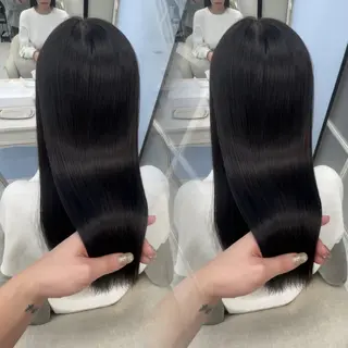 セミロング 髪質改善矯正/カラー /吉祥寺 mariのヘアスタイル