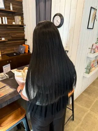 ロング カラー YURA bisou hairのマツエク・マツパデザイン