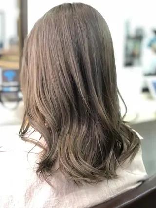 ミディアム 髪質改善ストレートo rメンズスタイル今岡のヘアスタイル
