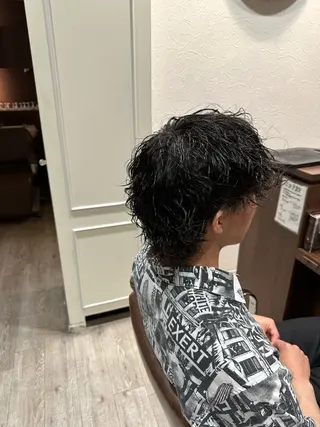 パーマ メンズ 🌟髪質改善 🌟堀尾紗加のヘアスタイル