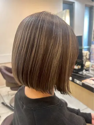 カラー ブリーチカラー/鶴川 /ハイトーン/あいのヘアスタイル