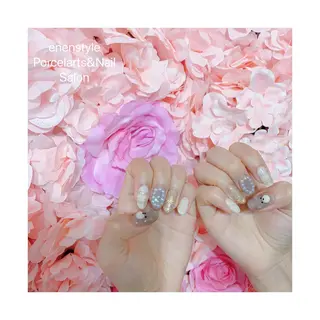 ミディアム ネイル 👑enen style👑のネイルデザイン